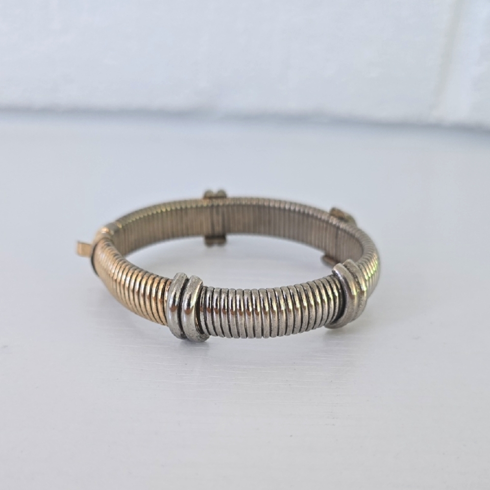 Les Bernard Vintage Bracelet Gold&Silver Tone